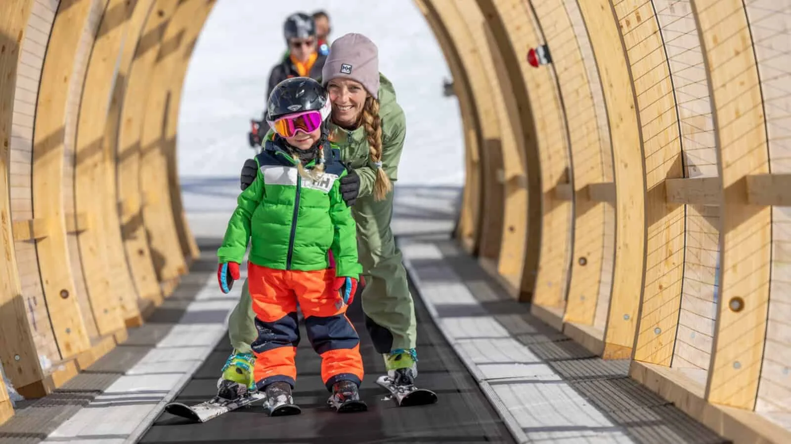 Skitunnel im Montafon
